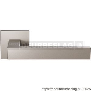 GPF Bouwbeslag Anastasius GPF1308.A3-02R Zika deurkruk op vierkant rozet 50x50x8 mm Mocca blend - R21016581 - afbeelding 1