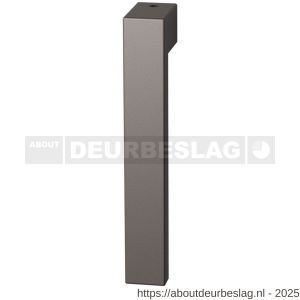 GPF Bouwbeslag Anastasius GPF1308.A3KL/R Zika raamkruk gatdeel zonder rozet korte nek links-rechtswijzend Mocca blend - R21016560 - afbeelding 1