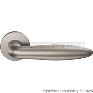 GPF Bouwbeslag Anastasius GPF1315.A3-00 Pepe deurkruk op rond rozet 50x8 mm Mocca blend - R21010614 - afbeelding 1