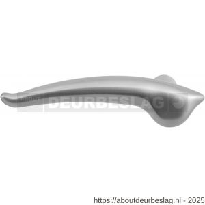 GPF Bouwbeslag RVS GPF1320R Ritua deurkruk gatdeel rechtswijzend RVS geborsteld - R21002626 - afbeelding 1