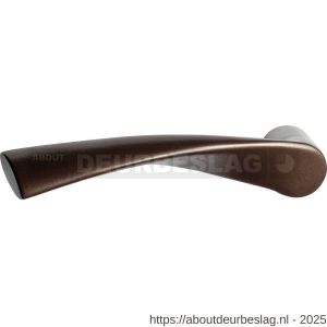 GPF Bouwbeslag Anastasius GPF1340.A2 L Kino deurkruk gatdeel linkswijzend Bronze blend - R21010543 - afbeelding 1