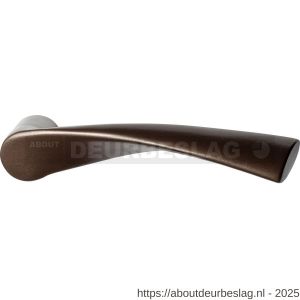 GPF Bouwbeslag Anastasius GPF1340.A2 R Kino deurkruk gatdeel rechtswijzend Bronze blend - R21010544 - afbeelding 1