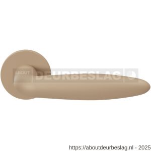 GPF Bouwbeslag Urban Jungle GPF135VRU1R Sigaar model deurkruk gatdeel op rozet 53x6 mm rechtswijzend Sand - R21008824 - afbeelding 1