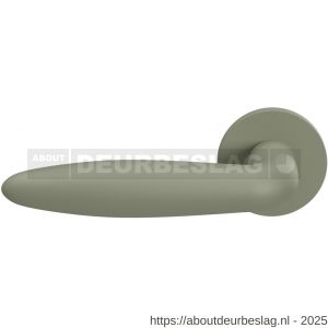 GPF Bouwbeslag Urban Jungle GPF135VRU2L Pepe deurkruk gatdeel op rozet 53x6 mm linkswijzend Clay - R21008821 - afbeelding 1