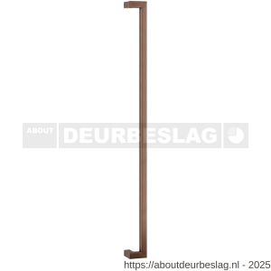 GPF Bouwbeslag Anastasius GPF9702.A2 deurgreep GPF14 verkropt 30x30x1200/1170 mm Bronze blend met enkel- en dubbelzijdige bevestiging - R21011584 - afbeelding 1