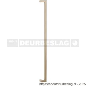 GPF Bouwbeslag Anastasius GPF9702.A4 deurgreep GPF14 verkropt 30x30x1200/1170 mm Champagne blend met enkel- en dubbelzijdige bevestiging - R21012349 - afbeelding 1