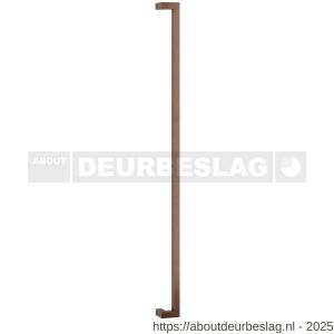GPF Bouwbeslag Anastasius GPF9702.A2 deurgreep GPF14 verkropt 30x30x1400/1370 mm Bronze blend met enkel- en dubbelzijdige bevestiging - R21011585 - afbeelding 1