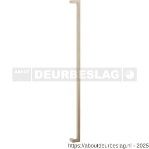 GPF Bouwbeslag Anastasius GPF9702.A4 deurgreep GPF14 verkropt 30x30x1400/1370 mm Champagne blend met enkel- en dubbelzijdige bevestiging - R21012350 - afbeelding 1