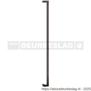 GPF Bouwbeslag Anastasius GPF9702.A1 deurgreep GPF14 verkropt 30x30x1400/1370 mm Dark blend met enkel- en dubbelzijdige bevestiging - R21011580 - afbeelding 1