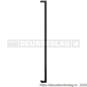 GPF Bouwbeslag ZwartWit GPF9702.61.1400 deurgreep GPF14 verkropt 30x30x1400/1370 mm zwart met enkel- en dubbelzijdige bevestiging - R21011570 - afbeelding 1