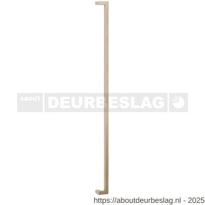 GPF Bouwbeslag Anastasius GPF9702.A4 deurgreep GPF14 verkropt 30x30x1600/1570 mm Champagne blend met enkel- en dubbelzijdige bevestiging - R21012351 - afbeelding 1
