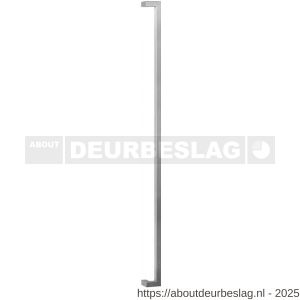 GPF Bouwbeslag RVS GPF9702.09.1600 deurgreep GPF14 verkropt 30x30x1600/1570 mm RVS geborsteld met enkel- en dubbelzijdige bevestiging - R21011566 - afbeelding 1