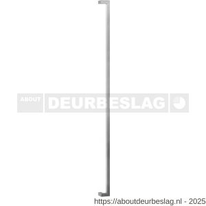 GPF Bouwbeslag RVS GPF9702.09.1800 deurgreep GPF14 verkropt 30x30x1800/1770 mm RVS geborsteld met enkel- en dubbelzijdige bevestiging - R21011567 - afbeelding 1