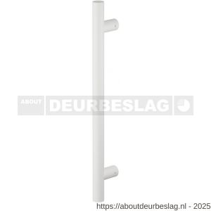GPF Bouwbeslag ZwartWit GPF8650.62 deurgreep GPF16 20x300/200 mm wit met enkel- en dubbelzijdige bevestiging - R21008519 - afbeelding 1