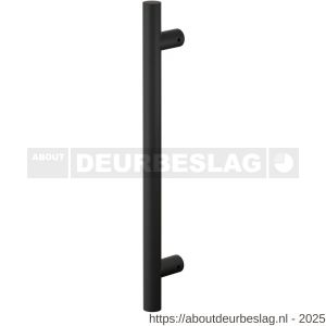 GPF Bouwbeslag ZwartWit GPF8650.61 deurgreep GPF16 20x300/200 mm zwart met enkel- en dubbelzijdige bevestiging - R21008518 - afbeelding 1