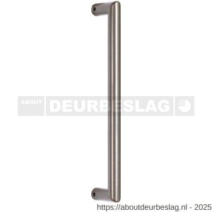 GPF Bouwbeslag Anastasius GPF9520.A3 deurgreep GPF19 20x420/400 mm Mocca blend met enkel- en dubbelzijdige bevestiging - R21012322 - afbeelding 1