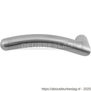 GPF Bouwbeslag RVS GPF2030L Mata deurkruk gatdeel linkswijzend RVS geborsteld - R21002642 - afbeelding 1