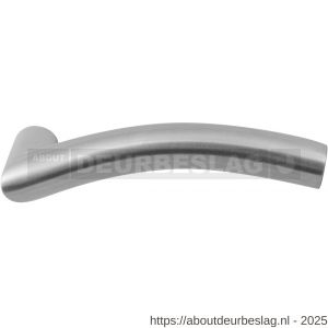 GPF Bouwbeslag RVS GPF2035 Papa deurkruk RVS geborsteld - R21002646 - afbeelding 1