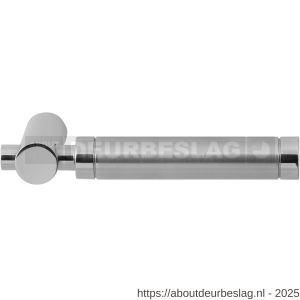 GPF Bouwbeslag RVS GPF2075 Moko Duo deurkruk RVS gepolijst-RVS geborsteld - R21002540 - afbeelding 1