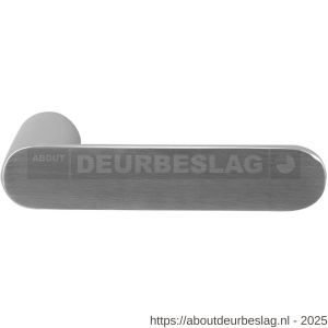 GPF Bouwbeslag RVS GPF2095 Knipo Duo deurkruk RVS gepolijst-RVS geborsteld - R21002542 - afbeelding 1