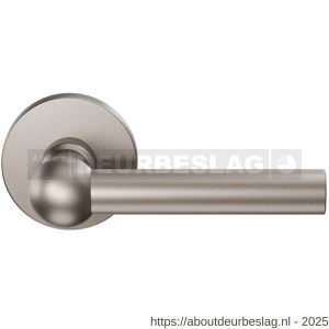 GPF Bouwbeslag Anastasius GPF3040.A3-00 GPF3040.A3 Hipi deurkruk gatdeel links-rechtswijzend 50x8 mm op rond rozet Mocca blend - R21013899 - afbeelding 1