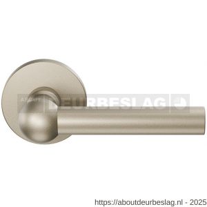 GPF Bouwbeslag Anastasius GPF3040.A4-00 GPF3040.A4 Hipi deurkruk gatdeel links-rechtswijzend 50x8 mm op rond rozet Champagne blend - R21013901 - afbeelding 1