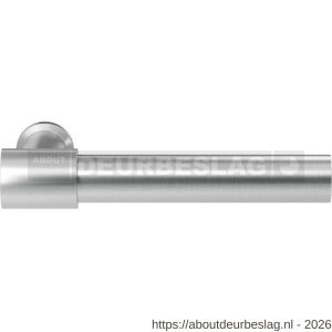 GPF Bouwbeslag RVS GPF3041 Hipi Deux deurkruk 103 mm RVS geborsteld - R21008027 - afbeelding 1