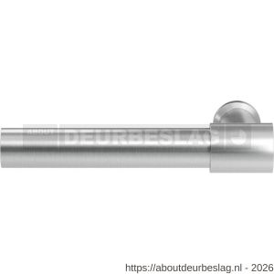 GPF Bouwbeslag RVS GPF3041L/R Hipi Deux deurkruk gatdeel 103 mm links-rechtswijzend RVS geborsteld - R21008029 - afbeelding 1