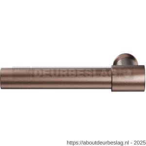 GPF Bouwbeslag Anastasius GPF3041.A2 L/R Hipi Deux deurkruk gatdeel 103 mm links-rechtswijzend Bronze blend - R21010550 - afbeelding 1
