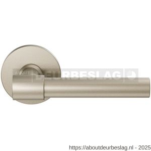 GPF Bouwbeslag Anastasius GPF3041.A4-05 R Hipi Deux deurkruk gatdeel 103 mm op rond rozet 50x6 mm rechtswijzend Champagne blend - R21010101 - afbeelding 1