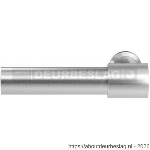 GPF Bouwbeslag RVS GPF3042L/R Hipi Deux+ deurkruk gatdeel 105,5 mm links-rechtswijzend RVS geborsteld - R21008032 - afbeelding 1