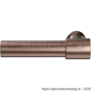 GPF Bouwbeslag Anastasius GPF3042.A2 L/R Hipi Deux+ deurkruk gatdeel 105,5 mm links-rechtswijzend Bronze blend - R21010554 - afbeelding 1
