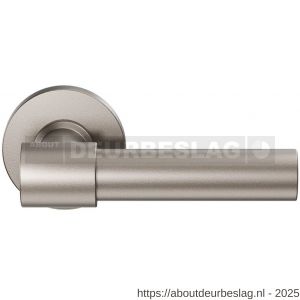 GPF Bouwbeslag Anastasius GPF3042.A3-00 Hipi Deux+ deurkruk 105,5 mm op rond rozet 50x8 m Mocca blend - R21010638 - afbeelding 1