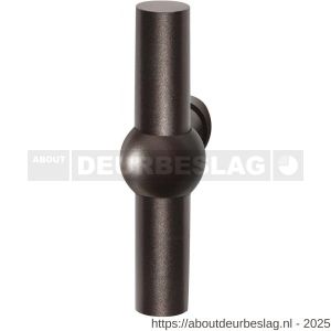 GPF Bouwbeslag Anastasius GPF3045.A1 Hipi kruiskruk gatdeel links-rechtswijzend 50x8 mm Dark blend - R21012261 - afbeelding 1