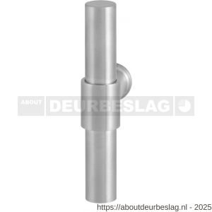 GPF Bouwbeslag RVS GPF3046 Hipi Deux kruiskruk 103 mm RVS geborsteld - R21008053 - afbeelding 1