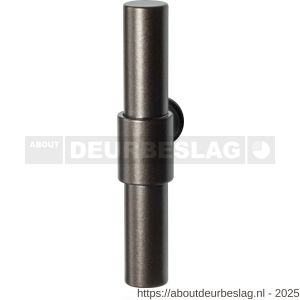 GPF Bouwbeslag Anastasius GPF3046.A1 L/R Hipi Deux kruiskruk gatdeel 103 mm links-rechtswijzend Dark blend - R21010557 - afbeelding 1