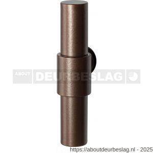 GPF Bouwbeslag Anastasius GPF3047.A2 Hipi Deux+ kruiskruk 105,5 mm Bronze blend - R21010646 - afbeelding 1