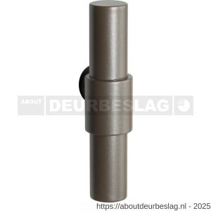 GPF Bouwbeslag Anastasius GPF3047.A3 L/R Hipi Deux+ kruiskruk gatdeel 105,5 mm links-rechtswijzend Mocca blend - R21010563 - afbeelding 1