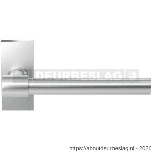 GPF Bouwbeslag RVS GPF3051.01R Hipi Deux deurkruk gatdeel op rechthoekig rozet 70x32x10 mm rechtswijzend RVS geborsteld - R21010133 - afbeelding 1