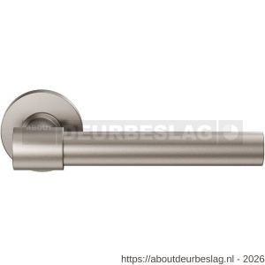 GPF Bouwbeslag Anastasius GPF3052.A3-00 Hipi Deux+ deurkruk 141,5 mm op rond rozet 50xx8 mm Mocca blend - R21010662 - afbeelding 1