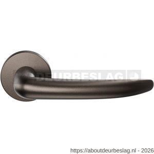 GPF Bouwbeslag Anastasius GPF3085.A1-00 Tino deurkruk op rond rozet 50x8 mm Dark blend - R21010666 - afbeelding 1