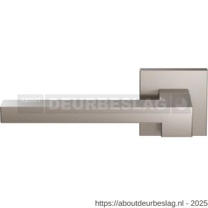 GPF Bouwbeslag Anastasius GPF3160.A3-02 L Raa deurkruk gatdeel op vierkant rozet 50x50x8 mm linkswijzend Mocca blend - R21010194 - afbeelding 1