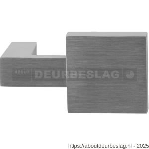 GPF Bouwbeslag RVS GPF3520 S1 verkropte knopkruk vierkant draaibaar met krukstift RVS geborsteld - R21008088 - afbeelding 1