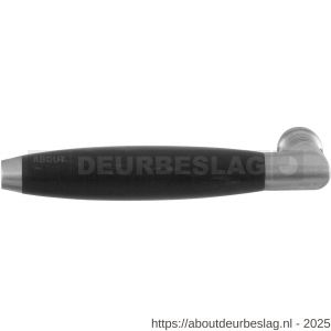GPF Bouwbeslag RVS GPF4031L/R XL Ika XL deurkruk gatdeel haaks met trapezium eindknop links-rechtswijzend RVS geborsteld-ebben - R21002825 - afbeelding 1