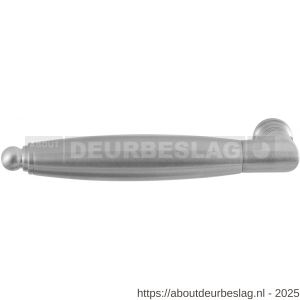 GPF Bouwbeslag RVS GPF4146L/R XL Ika XL deurkruk gatdeel haaks met ronde eindknop links-rechtswijzend RVS geborsteld - R21002577 - afbeelding 1