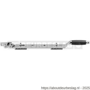 GPF Bouwbeslag RVS GPF4615.49 Ika raamuitzetter met ronde eindknop 320 mm RVS gepolijst-ebben - R21005139 - afbeelding 1