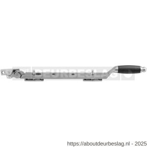 GPF Bouwbeslag RVS GPF4655.09 Ika raamuitzetter met ronde eindknop 320 mm RVS geborsteld-ebben - R21005149 - afbeelding 1