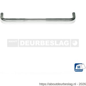 GPF Bouwbeslag RVS GPF5074.09 meubelgreep U-model 8x200/192 mm RVS geborsteld - R21005641 - afbeelding 1