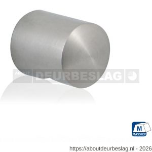 GPF Bouwbeslag RVS GPF5515.25 meubelknop rond 25 mm hoogte 30 mm RVS geborsteld - R21005370 - afbeelding 1