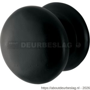 GPF Bouwbeslag Smeedijzer GPF6500.30 meubelknop 32 mm hoogte 30 mm smeedijzer zwart - R21005404 - afbeelding 1